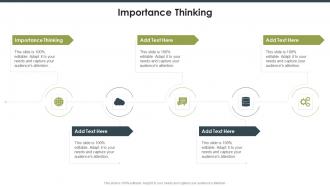 Importance Thinking In Powerpoint And Google Slides Cpb