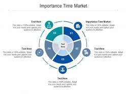 Importance time market ppt powerpoint presentation show files cpb
