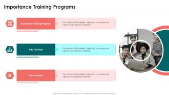 Importance Training Programs In Powerpoint And Google Slides Cpb