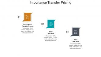 Importance transfer pricing ppt powerpoint presentation infographic cpb