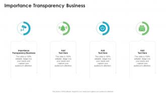 Importance Transparency Business In Powerpoint And Google Slides Cpb
