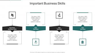 Important Business Skills In Powerpoint And Google Slides Cpb