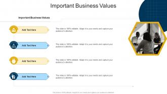 Important Business Values In Powerpoint And Google Slides Cpb