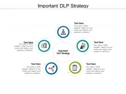 Important dlp strategy ppt powerpoint presentation show cpb