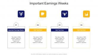Important Earnings Weeks In Powerpoint And Google Slides Cpb