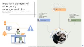 Important Elements Of Emergency Management Plan