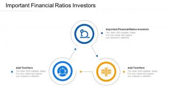 Important Financial Ratios Investors Ppt Powerpoint Presentation Influencers Cpb