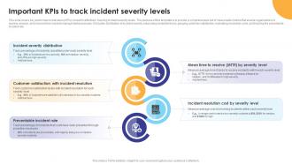 Important KPIs To Track Incident Severity Levels