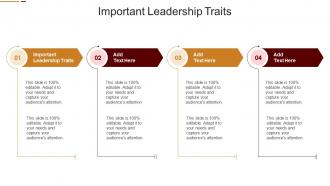 Important Leadership Traits In Powerpoint And Google Slides Cpb