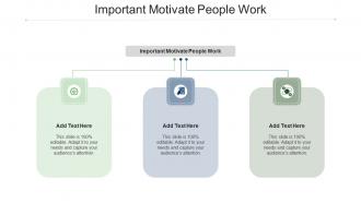 Important Motivate People Work Ppt PowerPoint Presentation Model Grid Cpb