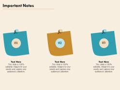Important notes adapt editable ppt powerpoint presentation visual aids styles