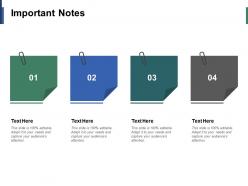 Important notes education ppt infographic template example introduction