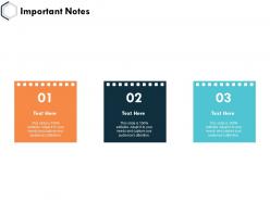 Important notes management k28 ppt powerpoint presentation slides guide