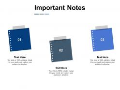 Important notes ppt powerpoint presentation gallery inspiration