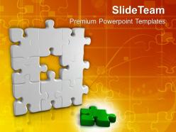 Important part of puzzle business powerpoint templates ppt themes and graphics 0113