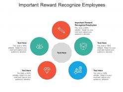Important reward recognize employees ppt powerpoint presentation icon graphics design cpb