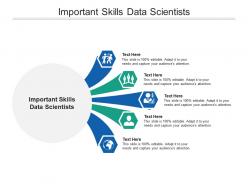 Important skills data scientists ppt powerpoint presentation inspiration guide cpb