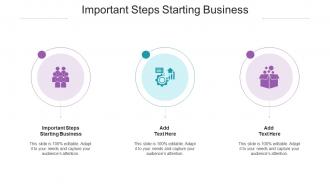 Important Steps Starting Business In Powerpoint And Google Slides Cpb