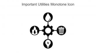 Important Utilities Monotone Icon In Powerpoint Pptx Png And Editable Eps Format