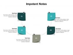 Impotent notes ppt powerpoint presentation portfolio design templates