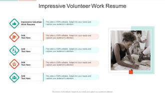 Impressive Volunteer Work Resume In Powerpoint And Google Slides Cpb