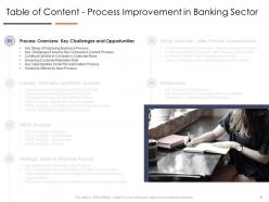 Improve business efficiency by optimizing business process powerpoint presentation slides