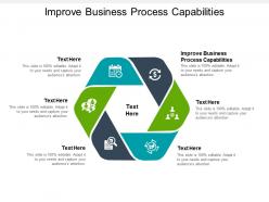 Improve business process capabilities ppt powerpoint presentation gallery layouts cpb