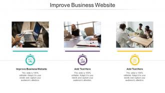 Improve Business Website In Powerpoint And Google Slides Cpb