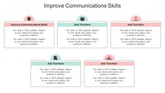 Improve Communications Skills In Powerpoint And Google Slides Cpb