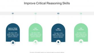 Improve Critical Reasoning Skills In Powerpoint And Google Slides Cpb