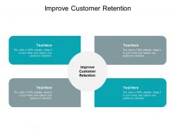 Improve customer retention ppt powerpoint presentation layouts slide portrait cpb