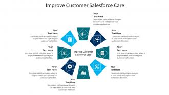 Improve customer salesforce care ppt powerpoint presentation show structure cpb