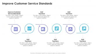 Improve Customer Service Standards In Powerpoint And Google Slides Cpb