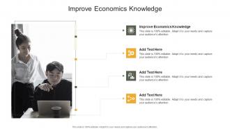 Improve Economics Knowledge In Powerpoint And Google Slides Cpb