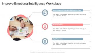 Improve Emotional Intelligence Workplace In PowerPoint And Google Slides Cpb