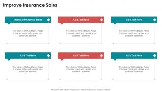 Improve Insurance Sales In Powerpoint And Google Slides Cpb