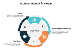 Improve internet marketing ppt powerpoint presentation infographic template images cpb