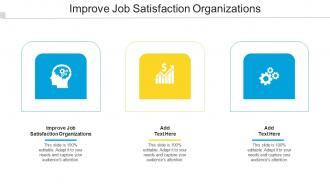 Improve Job Satisfaction Organizations In Powerpoint And Google Slides Cpb