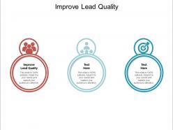 Improve lead quality ppt powerpoint presentation professional portrait cpb
