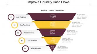 Improve Liquidity Cash Flows Ppt Powerpoint Presentation Portfolio Master Slide Cpb