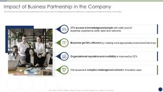 Improve management complex business partners impact business partnership company