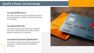 Improve Master Card Interchange powerpoint presentation and google slides ICP Good Downloadable