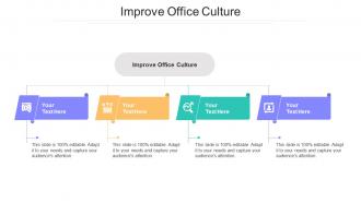 Improve Office Culture Ppt Powerpoint Presentation Gallery Ideas Cpb