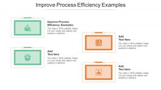 Improve Process Efficiency Examples In Powerpoint And Google Slides Cpb