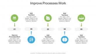 Improve Processes Work In Powerpoint And Google Slides Cpb