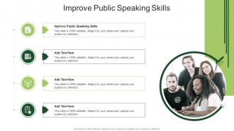 Improve Public Speaking Skills In Powerpoint And Google Slides Cpb