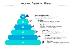 Improve retention rates ppt powerpoint presentation icon design inspiration cpb