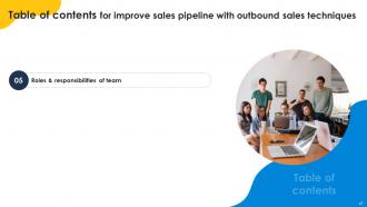 Improve Sales Pipeline With Outbound Sales Techniques Powerpoint Presentation Slides SA CD Aesthatic Good