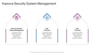 Improve Security System Management In Powerpoint And Google Slides Cpb
