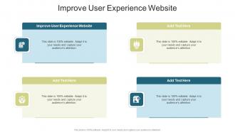 Improve User Experience Website In Powerpoint And Google Slides Cpb